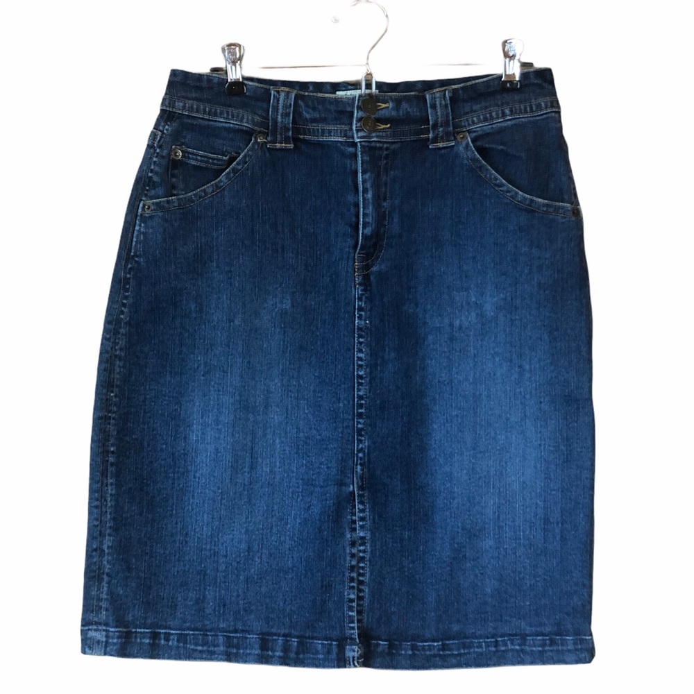 St. John’s Bay denim skirt Size 8